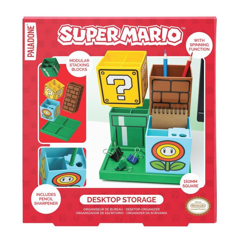 Super Mario Desktop Organiser