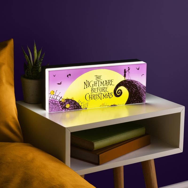 Nightmare Before Christmas Logo Light