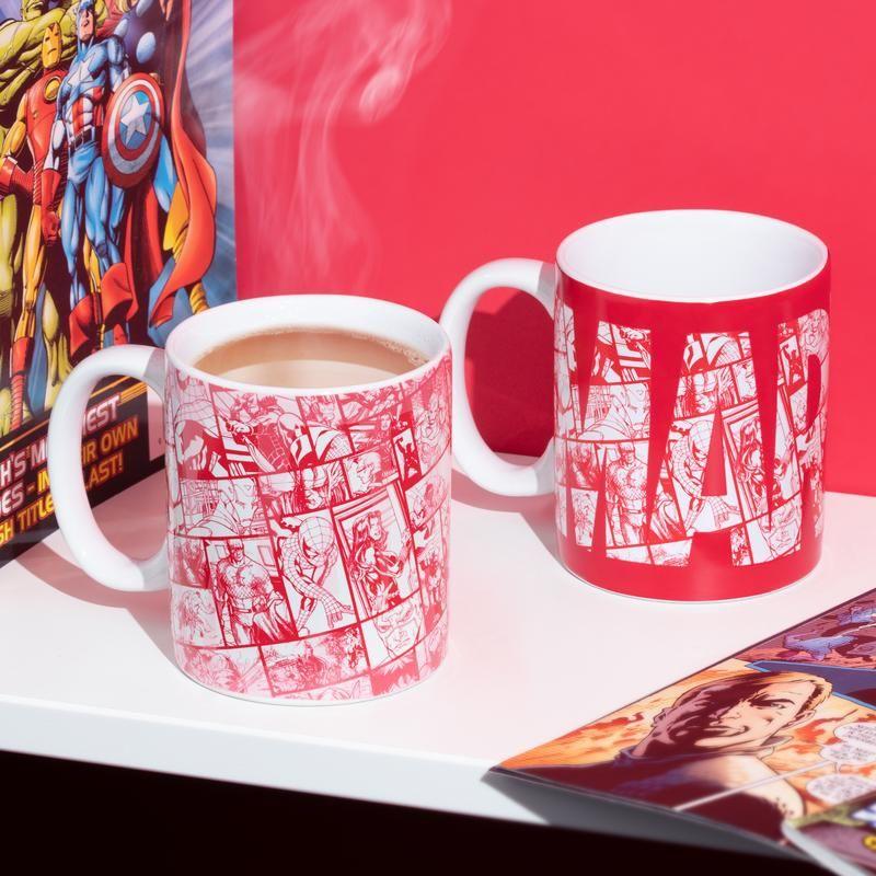 Marvel Logo Heat Change Mug