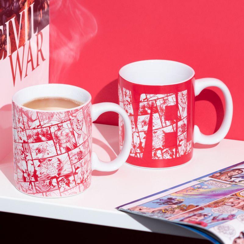 Marvel Logo Heat Change Mug